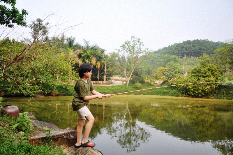 Câu cá tại Family Resort