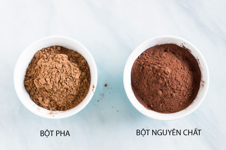 bột cacao nguyên chất 