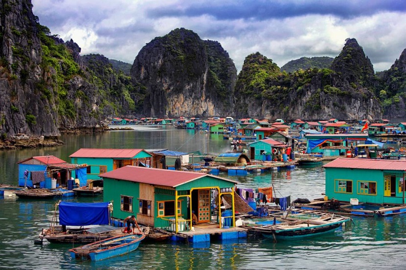 làng chài ở bái tử long