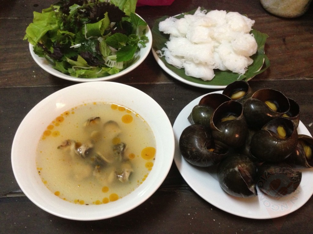 Bún ốc nguội