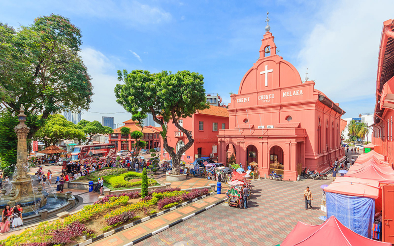Malacca - thành phố cổ, thành phố du lịch nổi tiếng của Malaysia Malacca - thành phố cổ, thành phố du lịch nổi tiếng của Malaysia