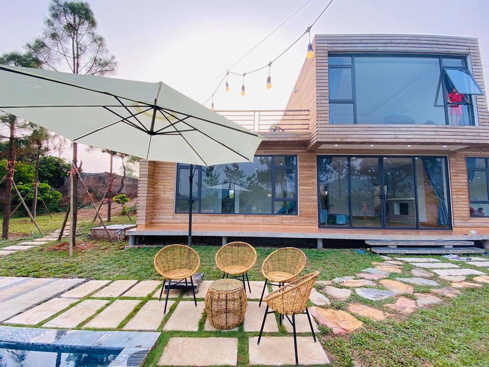 Kiến trúc độc đáo của Lego villa resort Sóc Sơn 