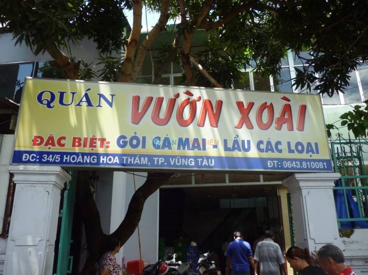 Quán Vườn Xoài Vũng Tàu