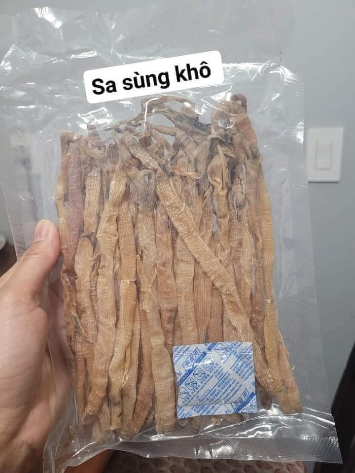 Mua sá sùng khô ở đâu?