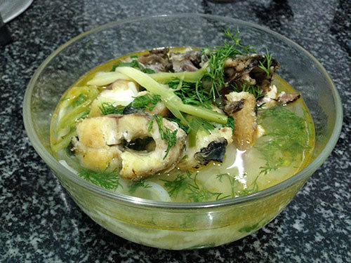 Canh ám làng Lam